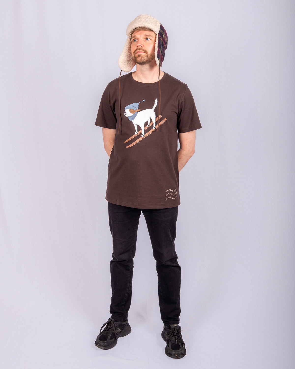 Ski Dog T-Shirt Men