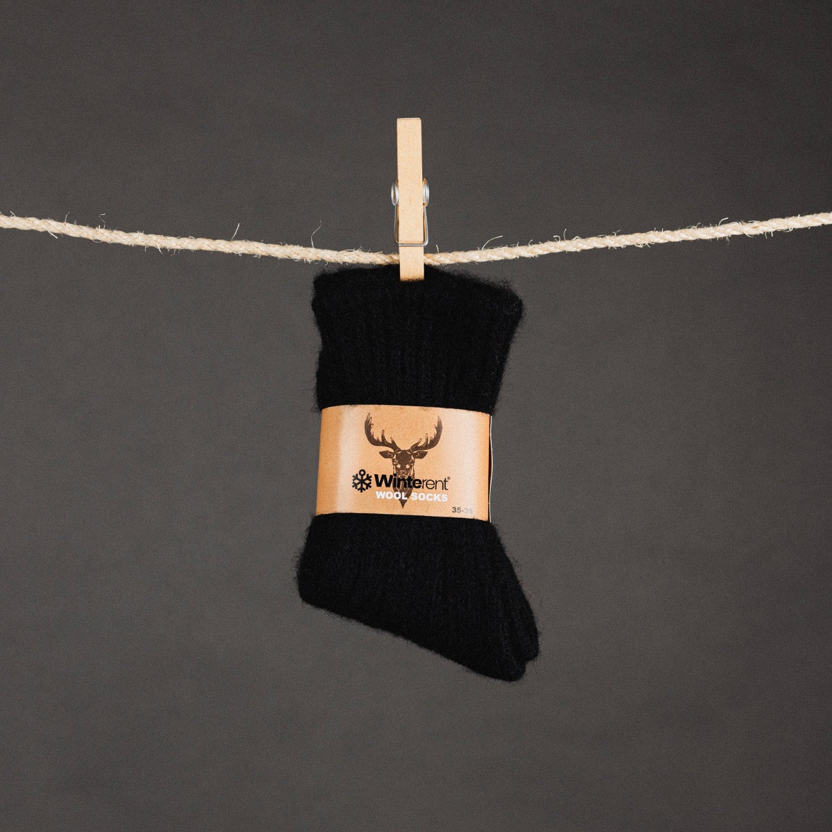 Hygge Wool Socks in Rovaniemi